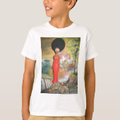 Afro Glam: een tijdloze schoonheid T-shirt (Voorkant)