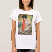 Afro Glam: een tijdloze schoonheid T-shirt (Voorkant)