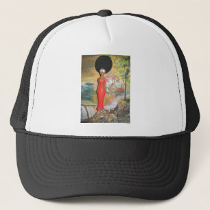 Afro Glam: een tijdloze schoonheid Trucker Pet