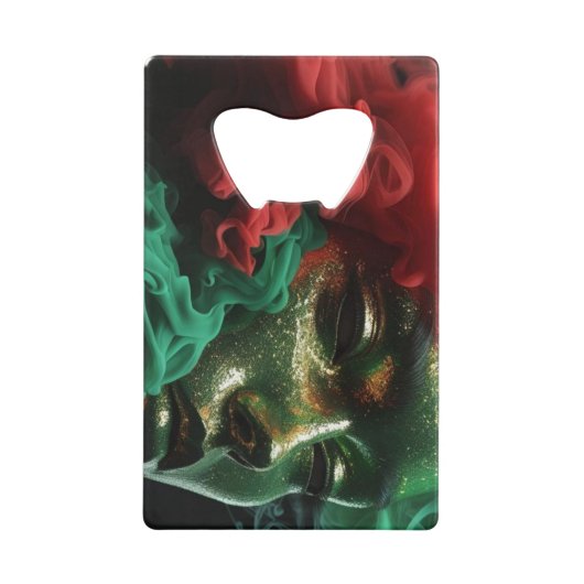 Afro Goddess Creditkaart Flessenopener (Voorkant)