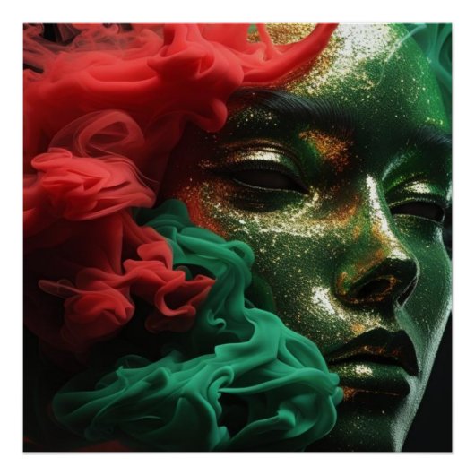 Afro Goddess Perfect Poster (Voorkant)