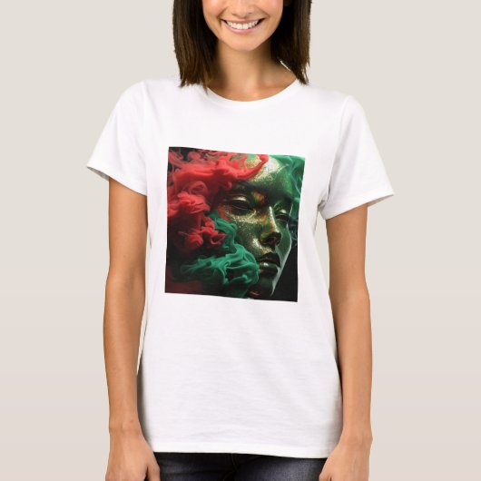 Afro Goddess T-shirt (Voorkant)