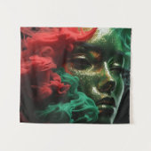 Afro Goddess Wandkleed (Voorkant (horizontaal))