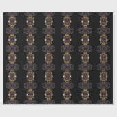 Afro Goddess Wrapping Paper Cadeaupapier (Vlak)