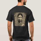 Afro-godheid T-shirt (Achterkant)