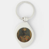 Afro Godin Sleutelhanger (Voorkant)