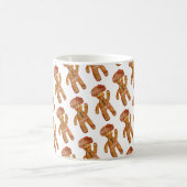 Afro Hair Gingerbread Man Mok (Center)