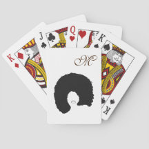 Afro Hair Monogram