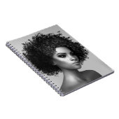 Afro Hair Notitieboek (Rechterzijde)