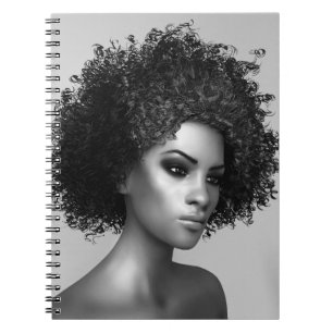 Afro Hair Notitieboek