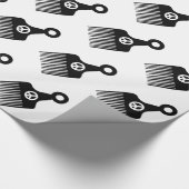 Afro Hair Peace Cadeaupapier (Hoek)