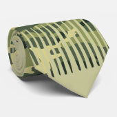 Afro Hair Peace Camo Stropdas (Opgerold)