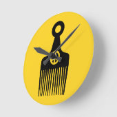Afro Hair Peace Ronde Klok (Hoek)