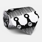 Afro Hair Peace Stropdas (Opgerold)