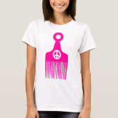 Afro Hair Peace T-shirt (Voorkant)