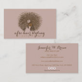 Afro Hair Styling Visitekaartje (Voorkant / Achterkant)