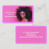 Afro Hair Visitekaartje (Voorkant / Achterkant)