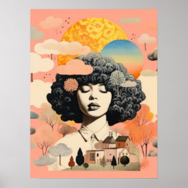 Afro Haven: de gemeenschap omarmen Poster