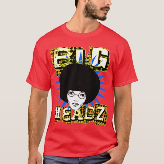 AFRO HEADZ T-SHIRT (Voorkant)