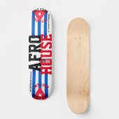 AFRO HOUSE JMT CUBA 7 3/4" Skateboard Deck (Voorkant)