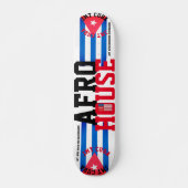 AFRO HOUSE JMT CUBA 7 3/4" Skateboard Deck (Voorkant)