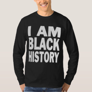 Afro ik ben zwart H T-shirt