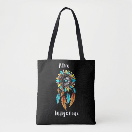 Afro Inheems tas met 2 prachtige design (Voorkant)