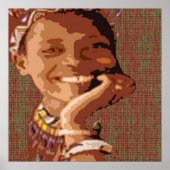 AFRO JOY POSTER (Voorkant)