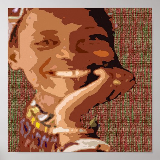 AFRO JOY POSTER (Voorkant)