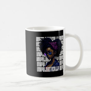 Afro koningin zonder verontschuldiging Dope Black  Koffiemok