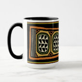 Afro Kuba Textile Design Mok (Links)