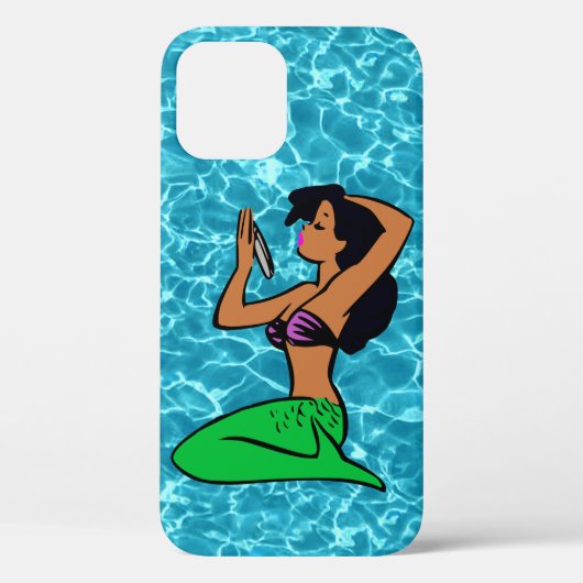 afro latina mermaid sea zee Case-Mate iPhone case (Achterkant)
