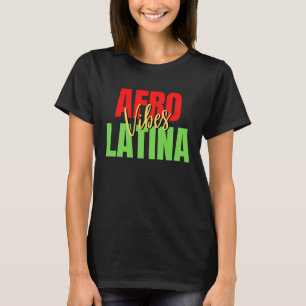 Afro Latina Pride Afro Latijnse Pride Latina Educa T-shirt