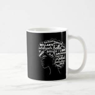 Afro Latina Pride Gift Afro-latino Black History M Koffiemok