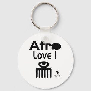 Afro Liefde met DUAFE Sleutelhanger