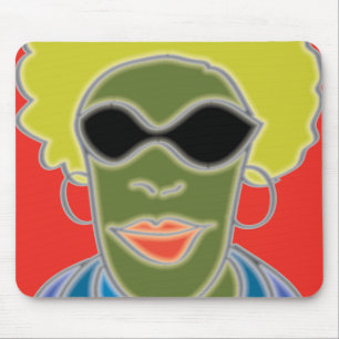 Afro-links je muis! muismat