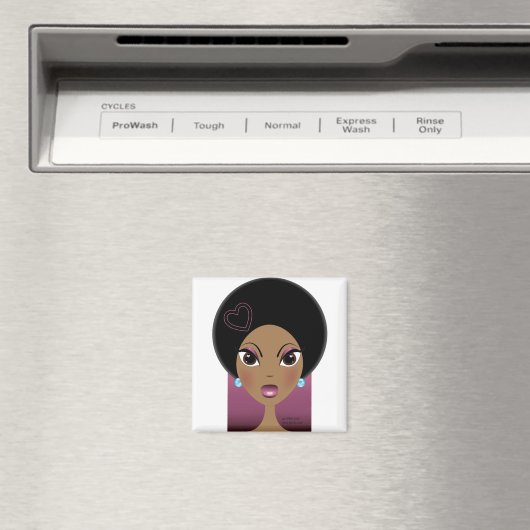 Afro Love Magnet (Insitu (Vaatwasser))