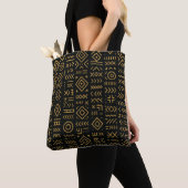 Afro-Luxe Gold Tribal Tote Bag (Dichtbij)