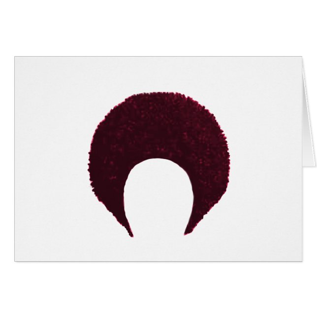 Afro Magenta Het museum Zazzle Gifts (Voorkant Horizontaal)