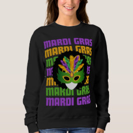 Afro MARDI GRAS Trui