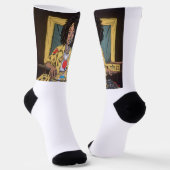 Afro mix sokken (Gebogen)