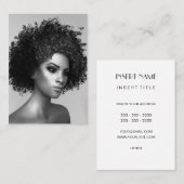 Afro Mode Elegant Visitekaartje (Voorkant / Achterkant)