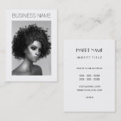 Afro-Mode Visitekaartje (Voorkant / Achterkant)
