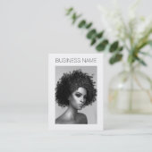 Afro-Mode Visitekaartje (Staand voorkant)