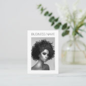 Afro-Mode Visitekaartje (Staand voorkant)