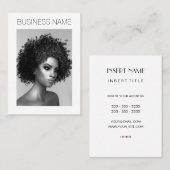 Afro-Mode Visitekaartje (Voorkant / Achterkant)