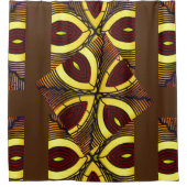 Afro Motif Shower Curtain Douchegordijn (Voorkant)