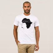 Afro Natural Black Hair T-shirt (Voorkant volledig)
