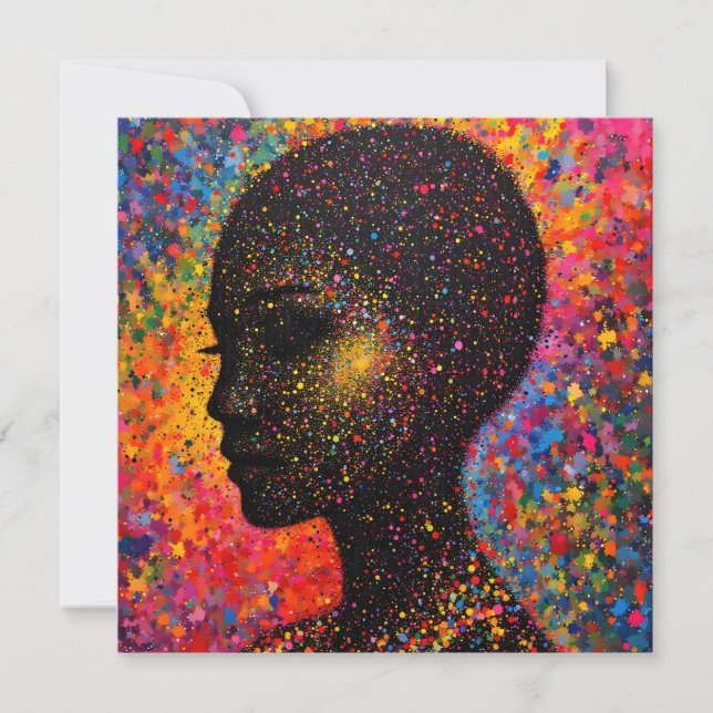 Afro Nebula Whisper – Black History Celebration (Voorkant)