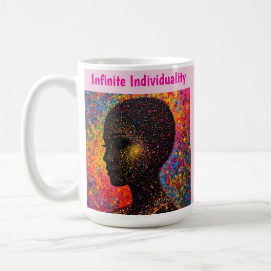 Afro Nebula Whisper – Black History-viering Koffiemok (Links)